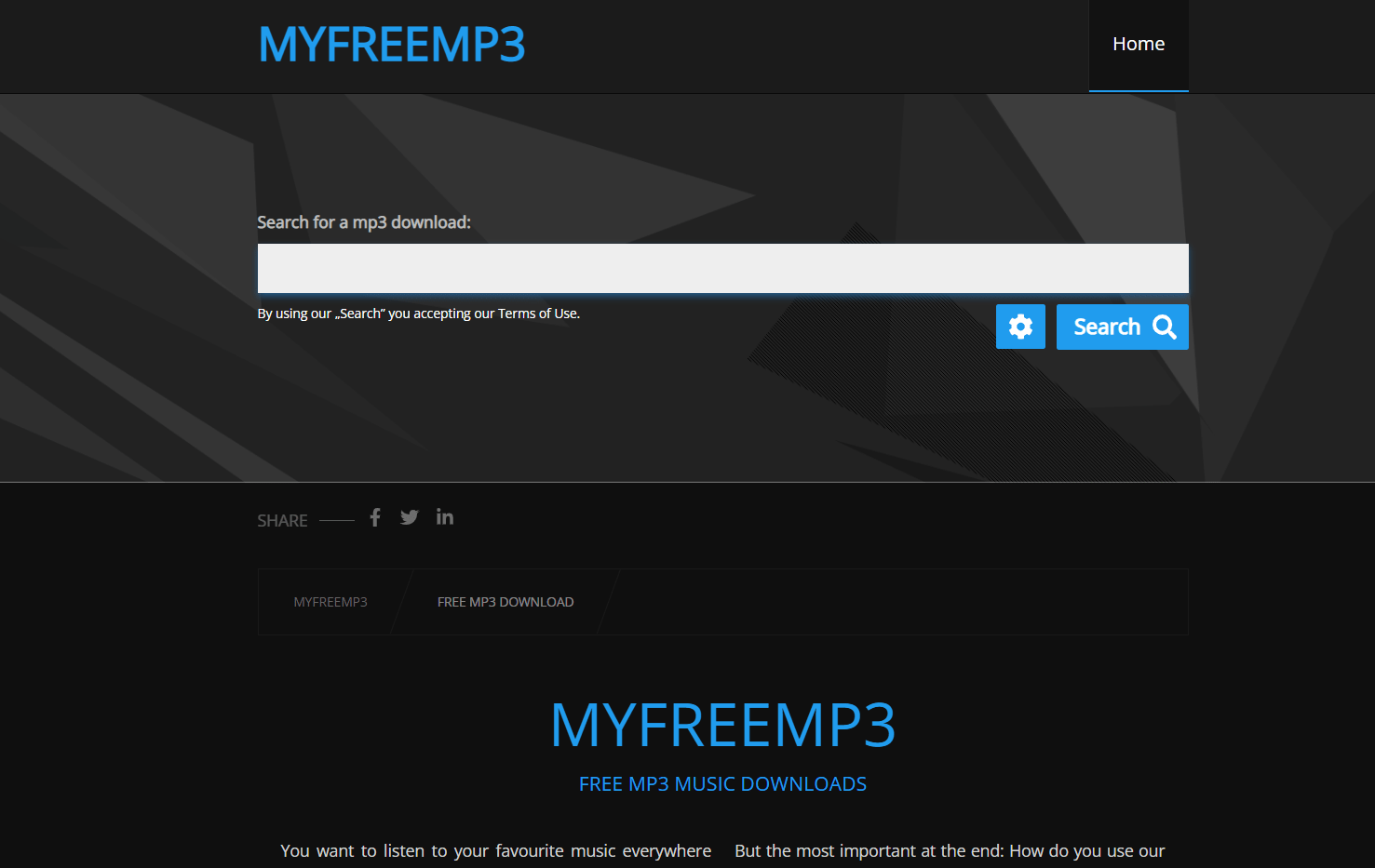 <strong>Myfreemp3|Free Mp3 Music Downloads</strong>