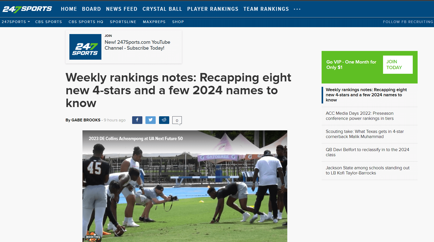 <strong>247sports |Get the Excited news and Best Ranking Sports notes Today</strong>