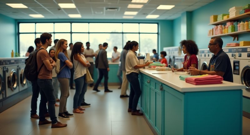 How to Open a Laundromat with No Money. The First Impression