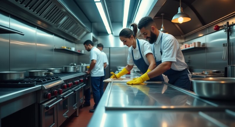 The Services of a Commercial Kitchen Cleaning Company